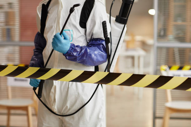 Professional Biohazard Cleanup technician working in Eldorado, TX